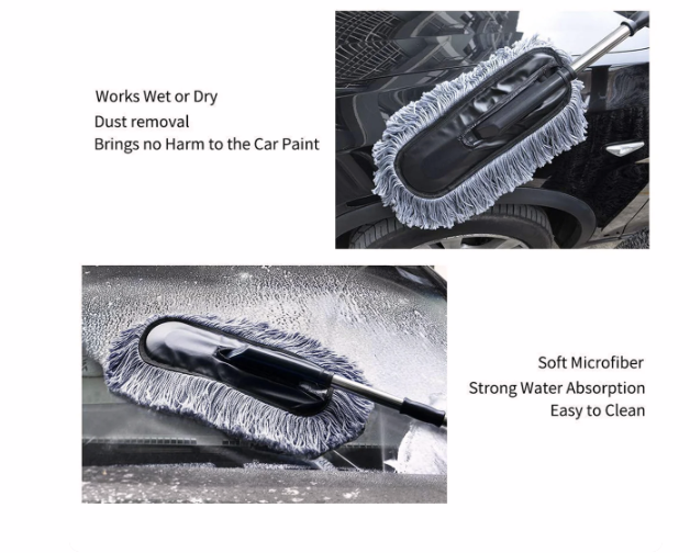 π Premium Microfiber Car Duster