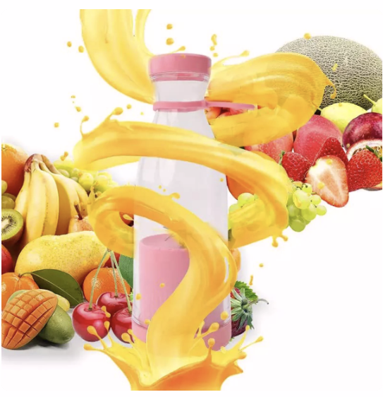 🍓 Portable USB Rechargeable Blender Bottle