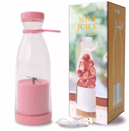 🍓 Portable USB Rechargeable Blender Bottle