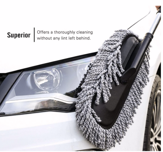🚗 Premium Microfiber Car Duster