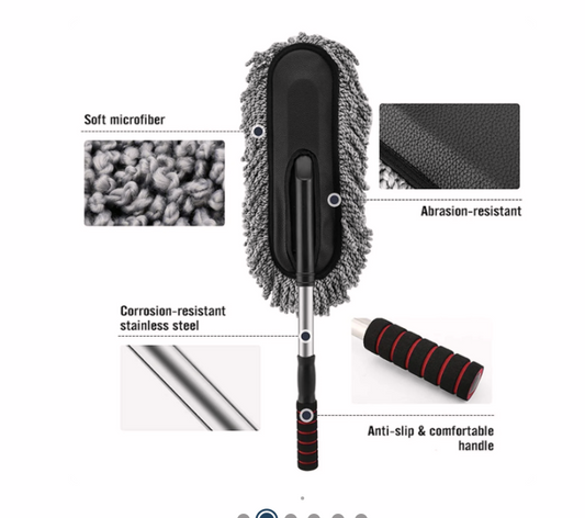 🚗 Premium Microfiber Car Duster