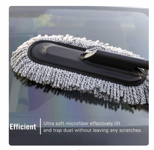 🚗 Premium Microfiber Car Duster