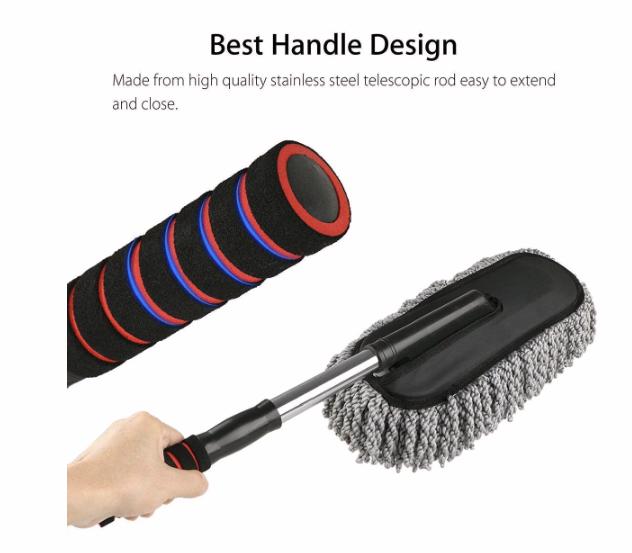 🚗 Premium Microfiber Car Duster